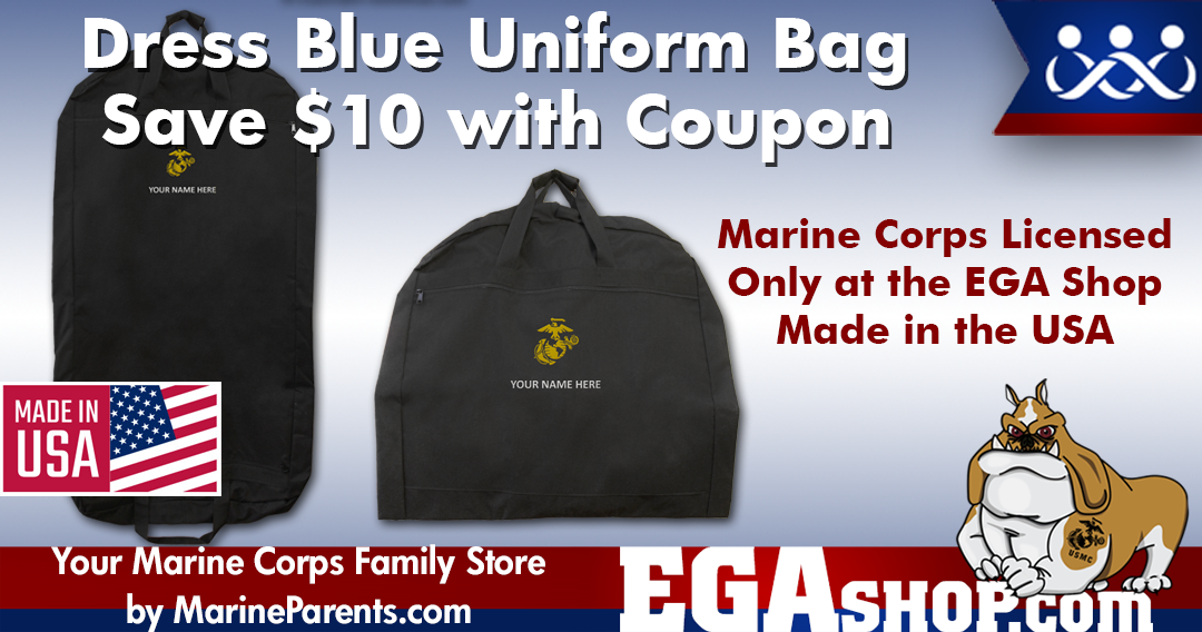 Marine Corps Dress Blue Uniform Bag