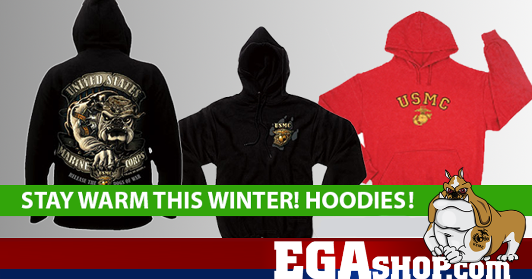 You need these Marine Corps hoodies!