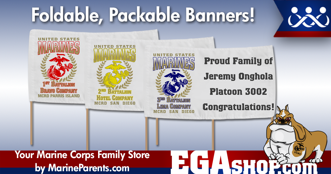 Marine Corps Recruit Graduation Banners