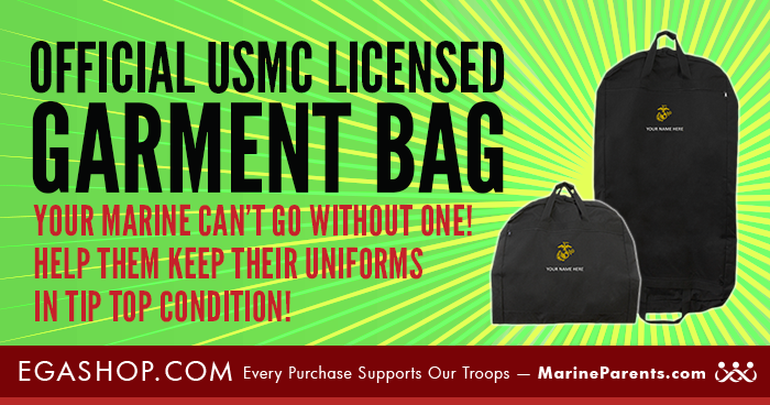 USMC GARMENT BAGS SHIPPING