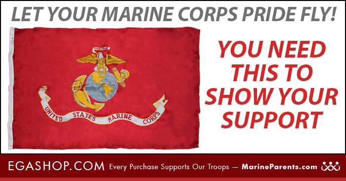 OOH-RAH! Marine Corps Flag