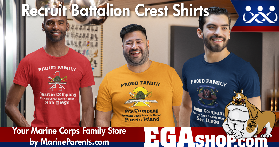 Recruit Battalion Crest Shirts for Graduation