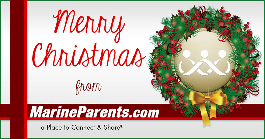 Merry Christmas from MarineParents.com