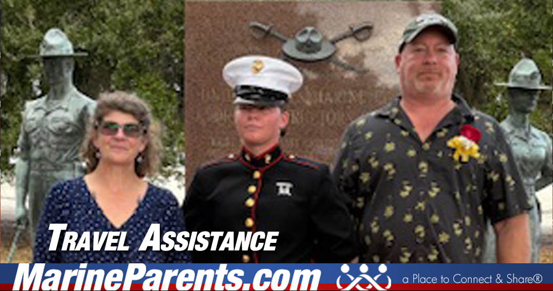 MPTA Helps Marine Parents, Michelle & Robert, Attend Graduation