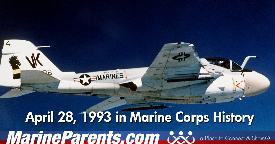 A-6E Intruder Departed from Marine Corps Service