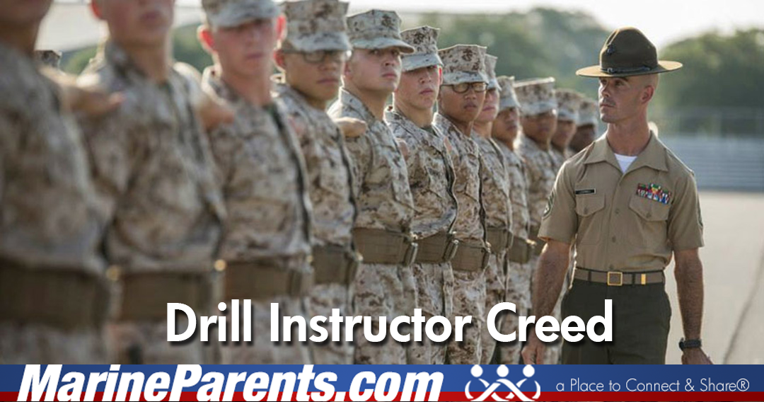 Drill Instructor Creed