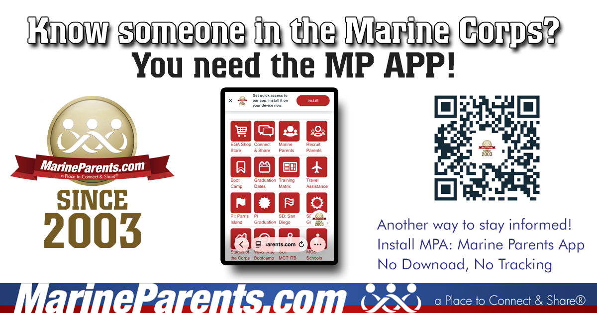 Marine Parents App: MPA