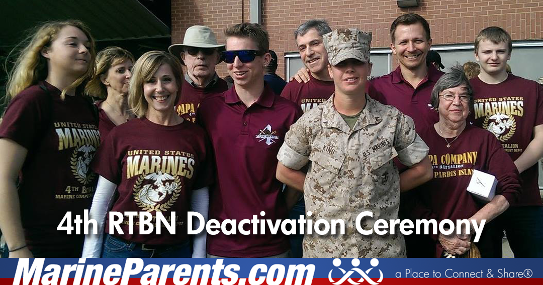 4th Recruit Training Battalion Deactivation