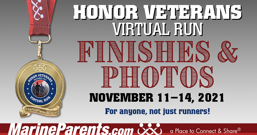 Honor Veterans Virtual Run Photos & Finish Times