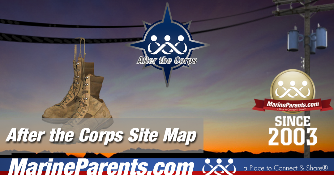 After the Corps Site Map